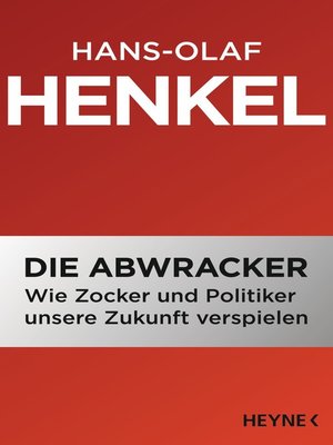 cover image of Die Abwracker
